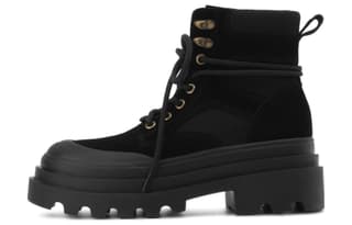 BOERDIQI Short MidCalf Martin Boot 6.5cm