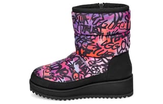 UGG Ridge Graffiti Pop Purple Black