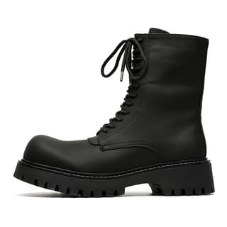 YEDANI Short Martin Boot Black