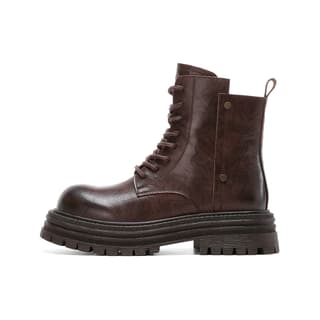 C°BANNER Short Martin Boot Dark Brown