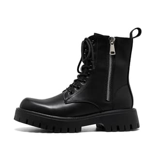 Cachiotti Knee High Martin Boot Black