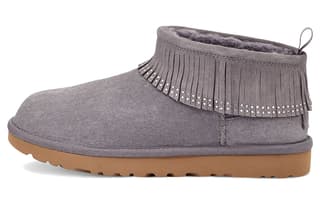 UGG Ultra Mini Fringe Bling 'Purple Grey'