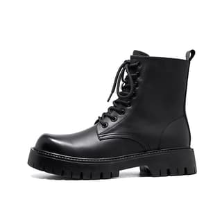 YEDANI Short Mid Calf Martin Boot