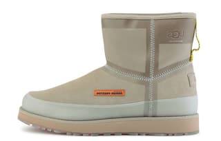 UGG X Heron Preston Classic Fleece Lined Brown