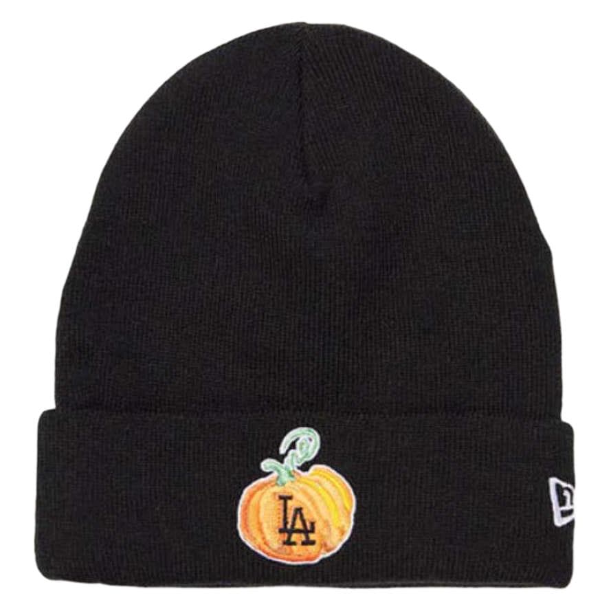 New Era Cotton Beanies Black Black