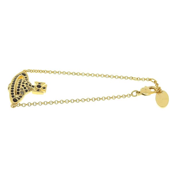 Vivienne Westwood Bracelets Black Diamond/Gold