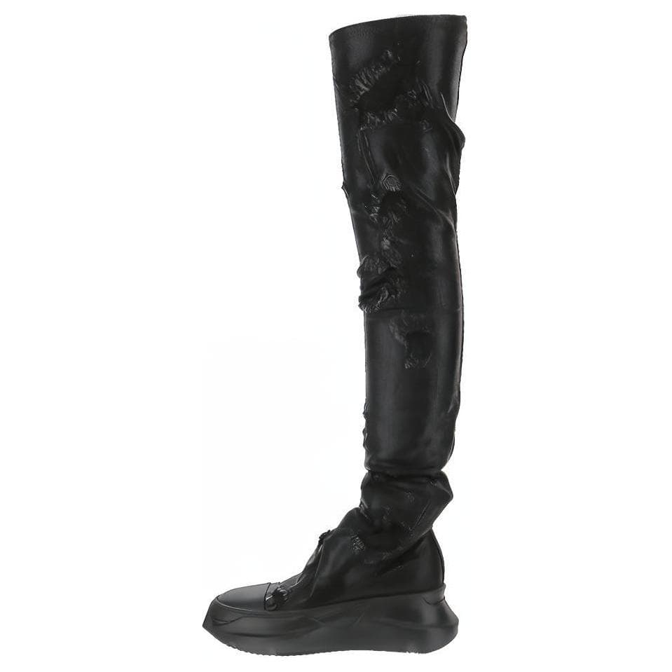 Rick Owens DRKSHDW Knee high 7.5cm Black