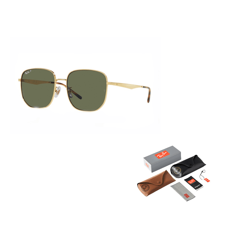 RayBan Square Sunglasses Green