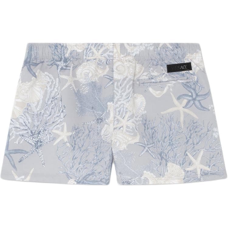VERSACE Barocco Sea Printed Drawstring Swim