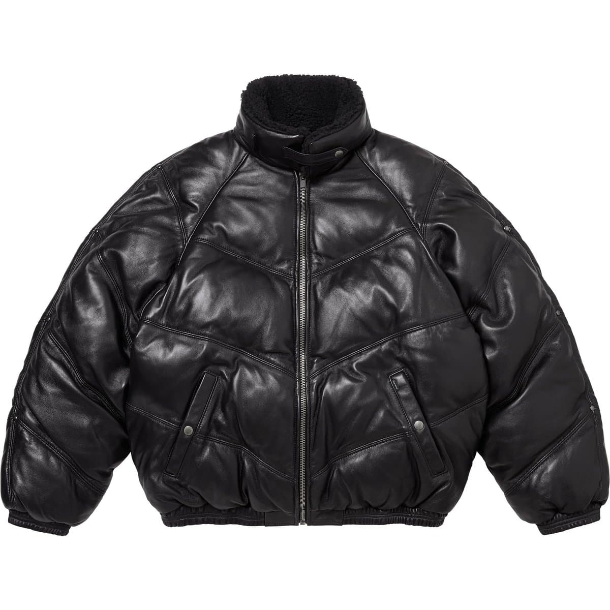 Supreme Schott Chevron Down Puffer Jacket