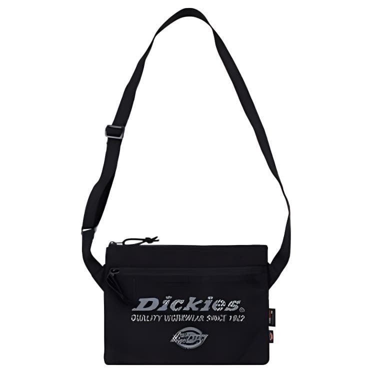 Dickies Polyester Crossbody Bag, Shoulder Bag Regular Black Black