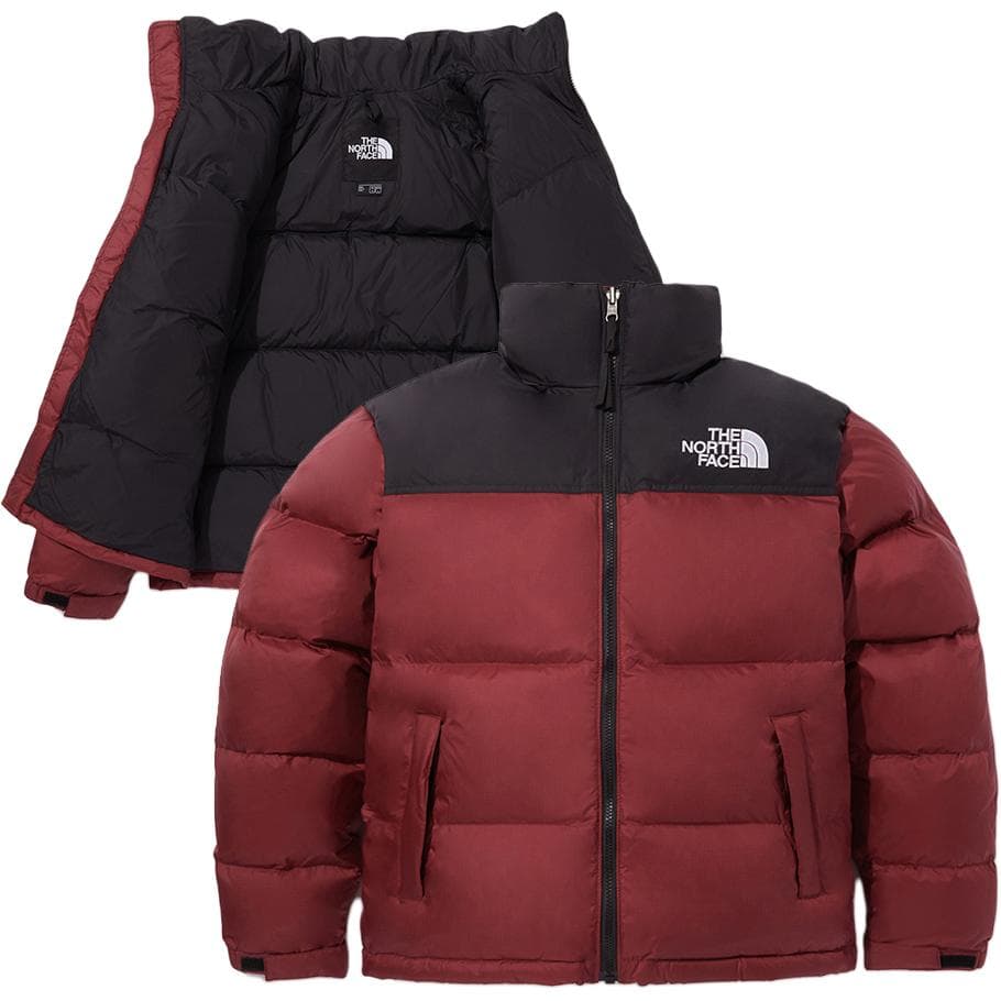 THE NORTH FACE 1996 Collection M's Eco Nuptse Jacke Down Jacket Dark Red
