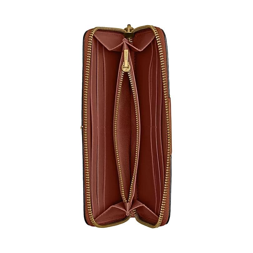 COACH Essential Coated Canvas Wallet Small Tan