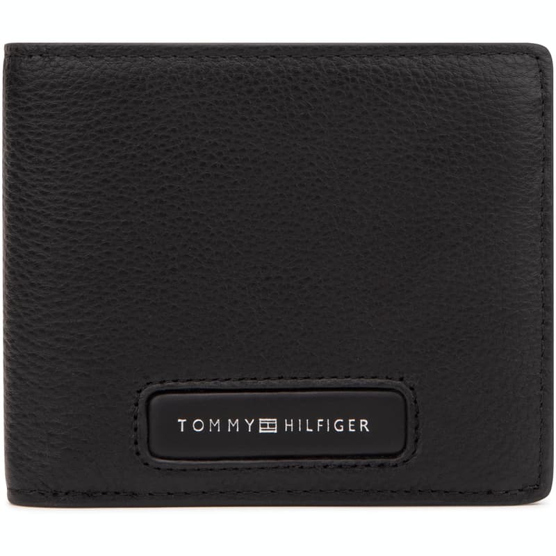 Tommy Hilfiger Cow Wallet Black Black BDS