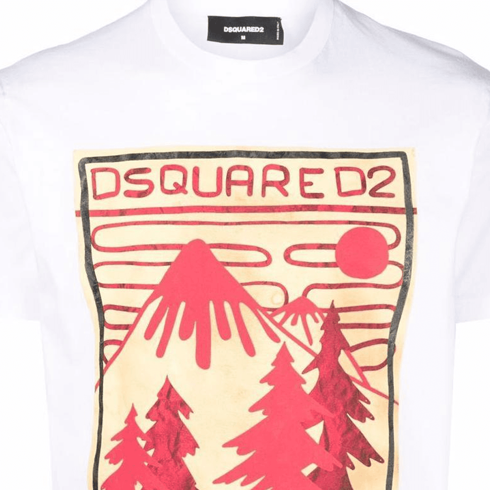 Dsquared 2 graphic-print short-sleeve T-shirt