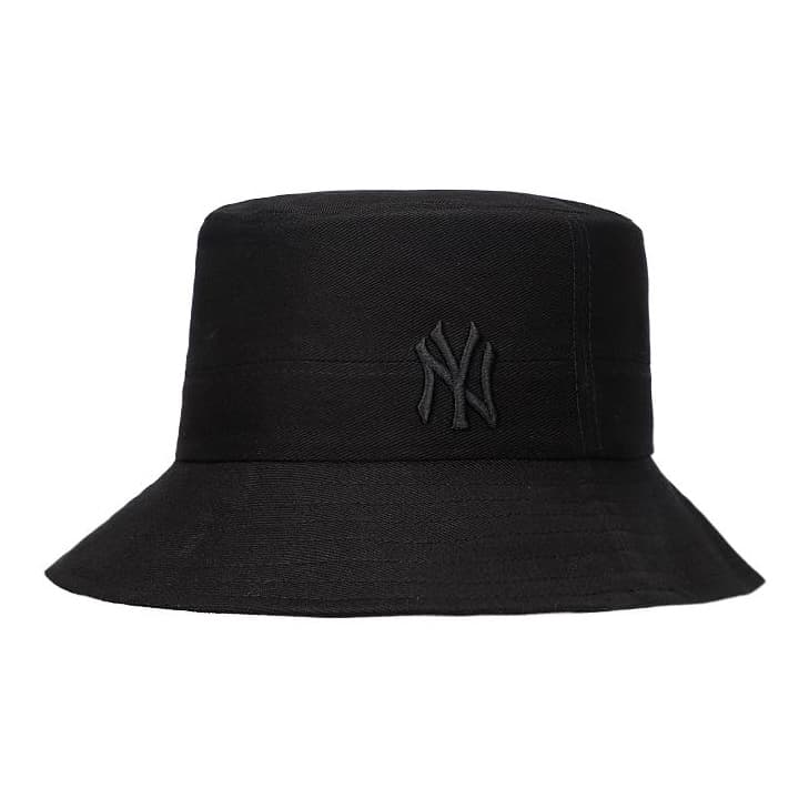 MLB Cotton Bucket Hats Black Black