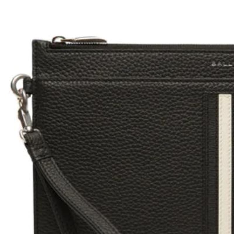 BALLY Calfskin Clutch Black