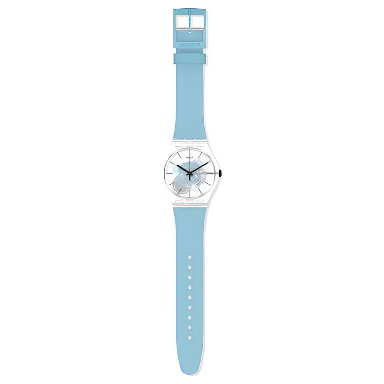 SWATCH 41mm Skeleton Watch SO29K105