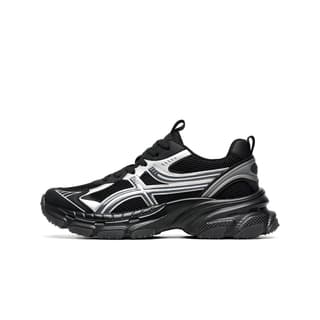 C°BANNER Breathable LowTop Chunky Black