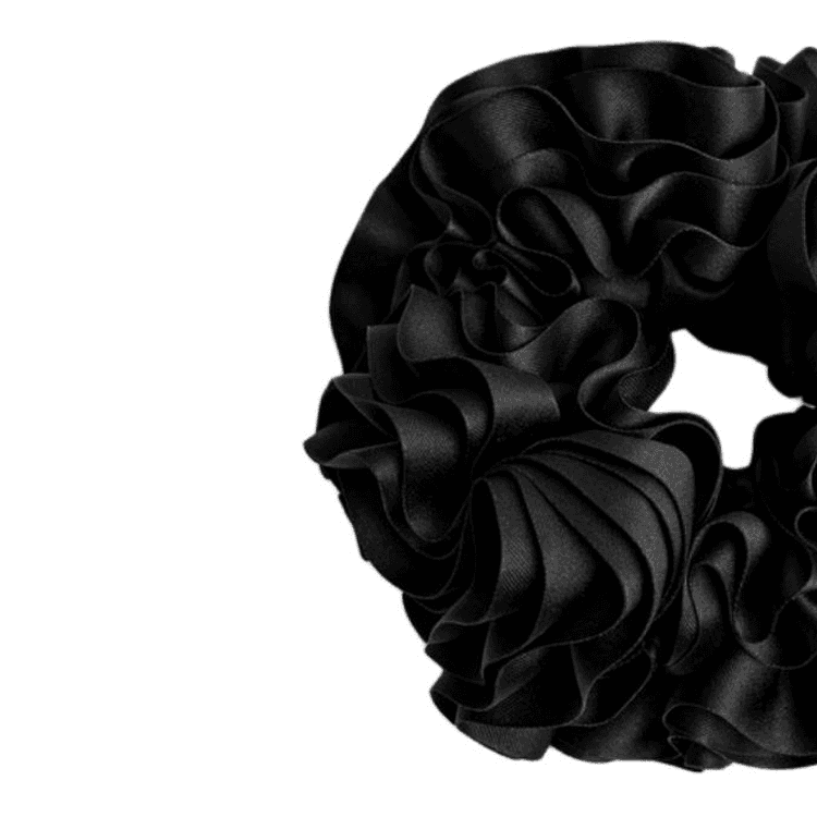 COS Polyester Hair Tie Black