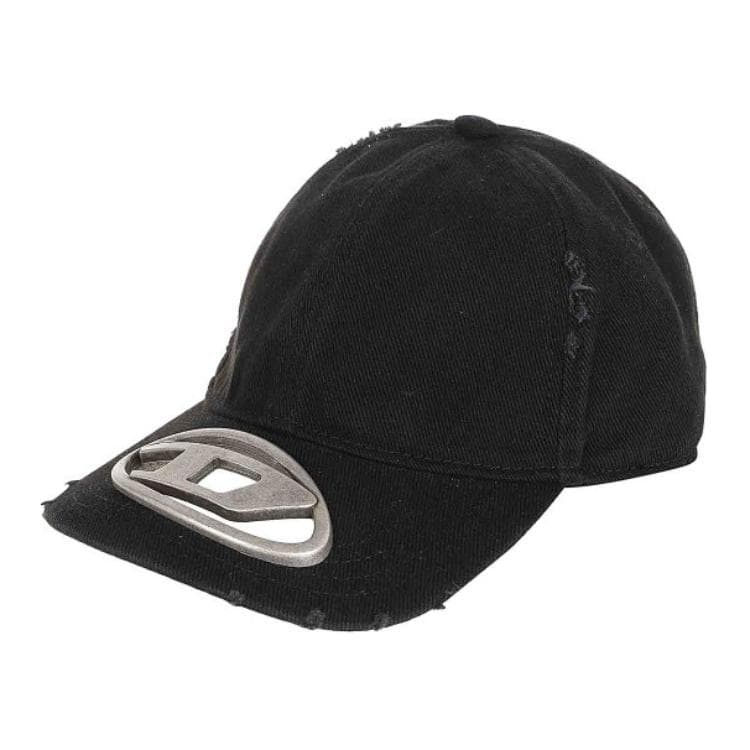 DIESEL C Beast A1 Oval D Plaque Distressed Baseball Cap