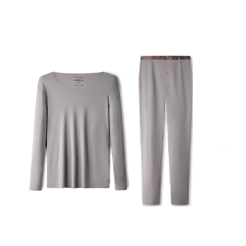 CALVIN KLEIN Thermal Set Gift Box Set PAFNickel Gray