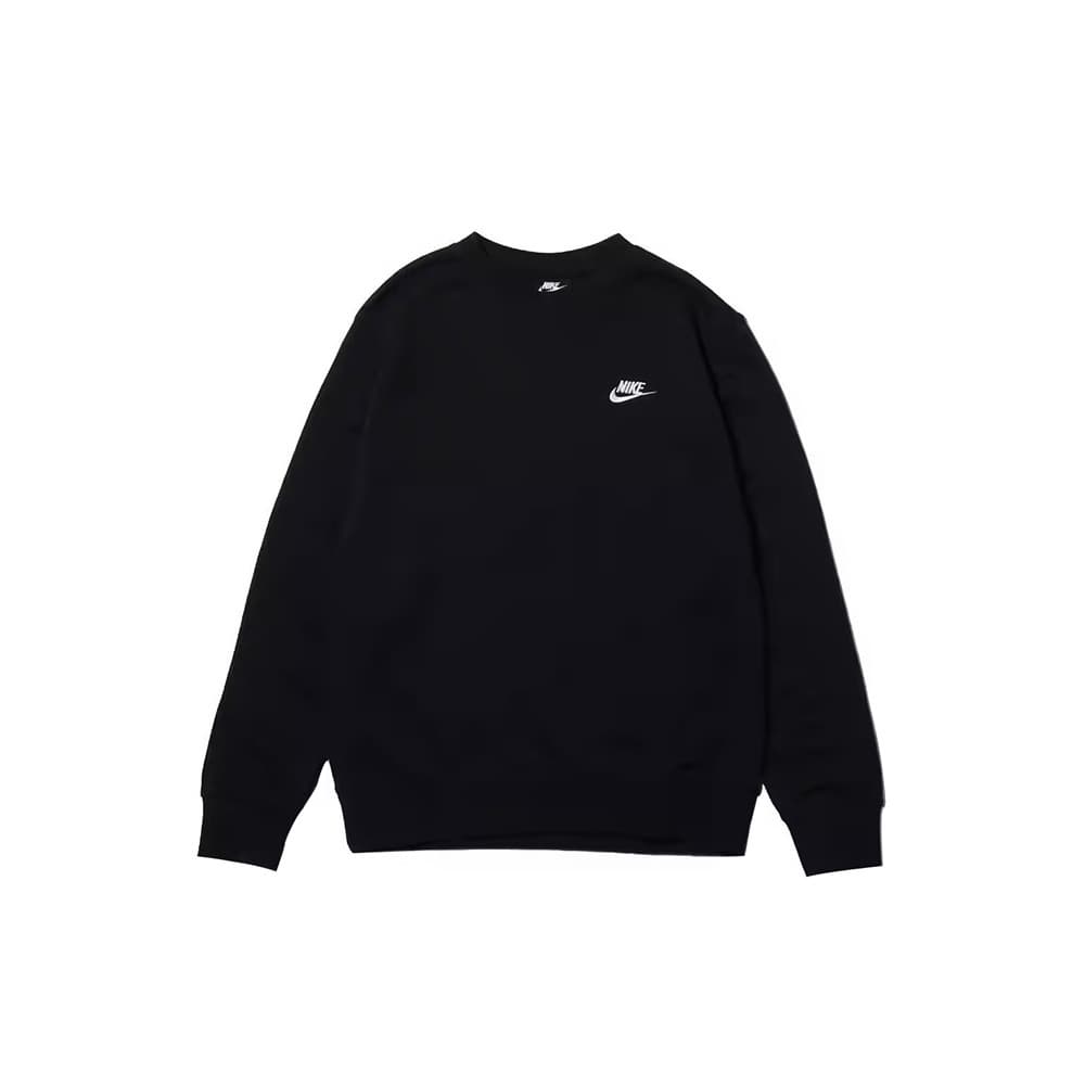 Nike Sweatshirts Black Crew Neck Moderate Regular