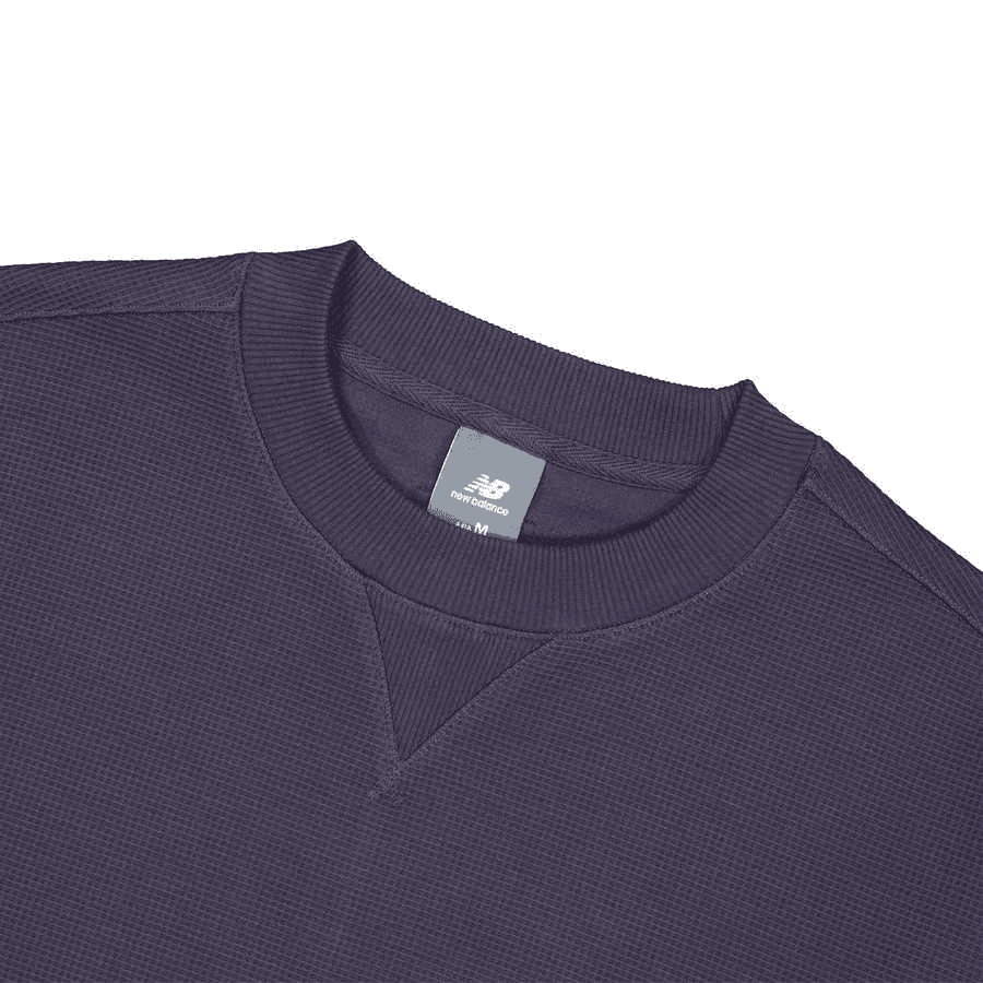 New Balance NB Grey T Shirt Purple