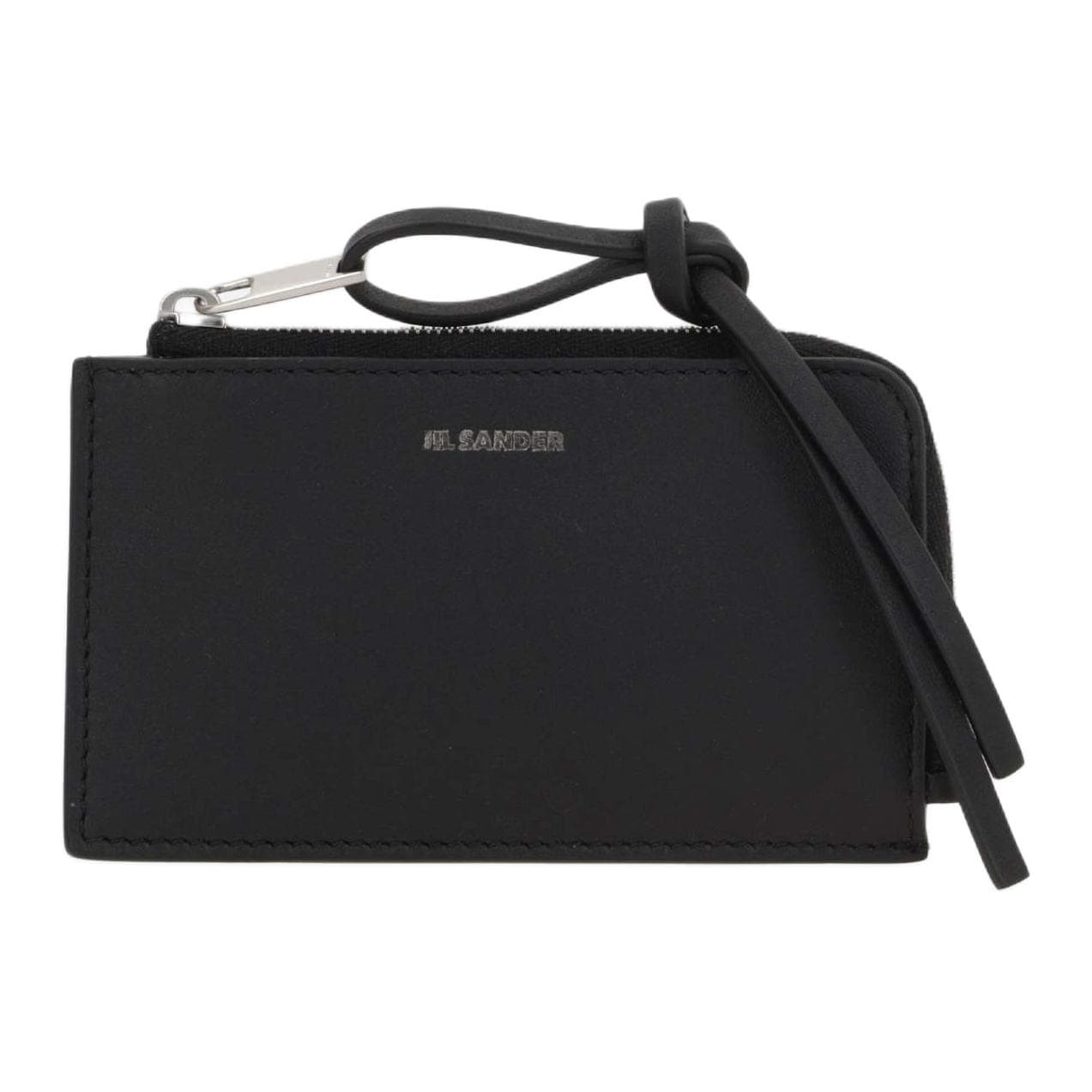 JIL SANDER Cow Key Pouch Black Basic Set (Bag+Dust Bag)