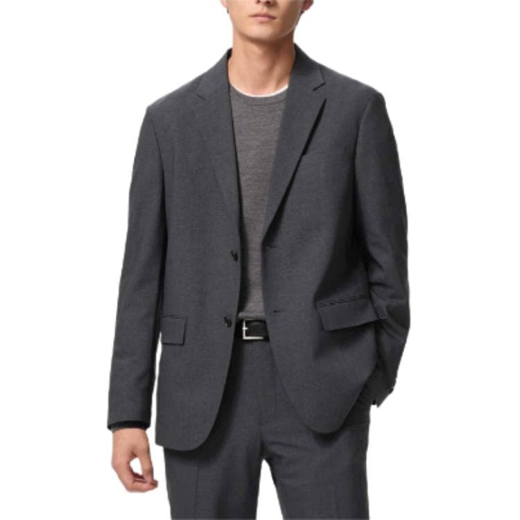 UNIQLO Business Suit Dark Gray