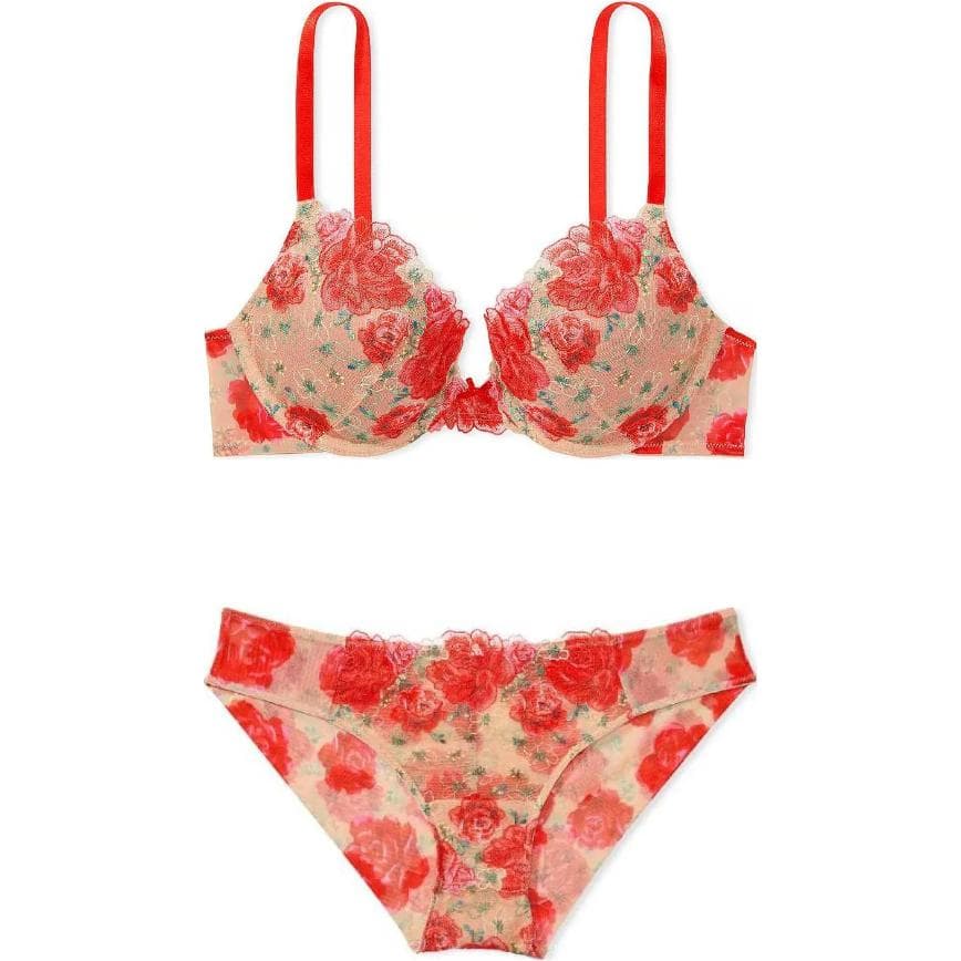 Victoria's Secret Set Orange Clothing Sets (Orange)