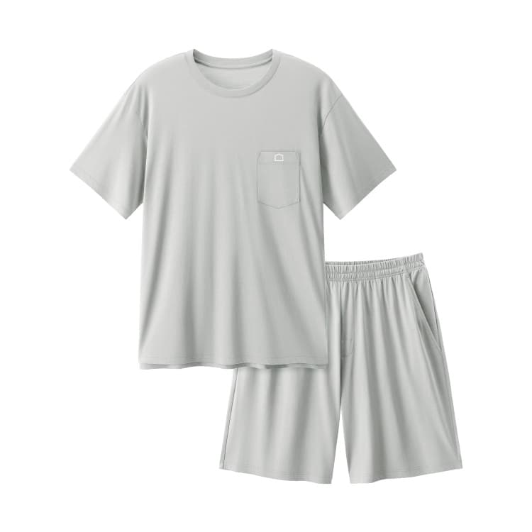 BANANA IN Pajama Sets Mist Gray