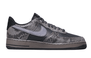 Nike Air Force 1 Black Gray Yellow
