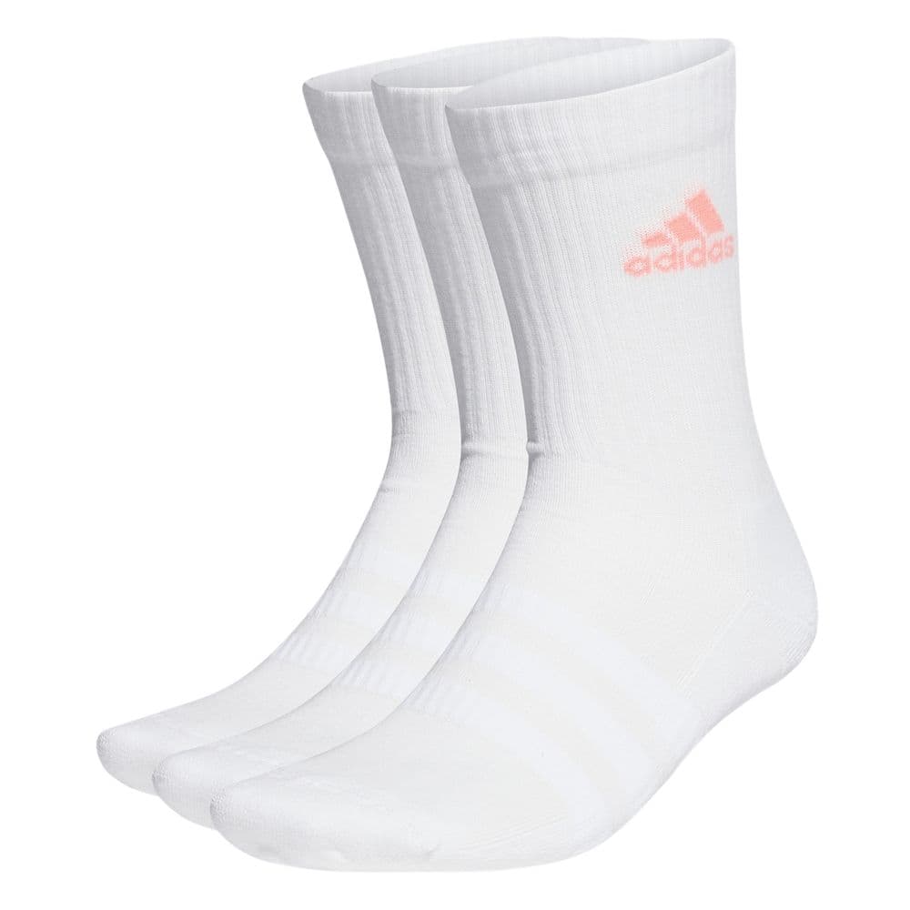 Adidas Crew 3 Pack White 1 Set 3 Packs (White)