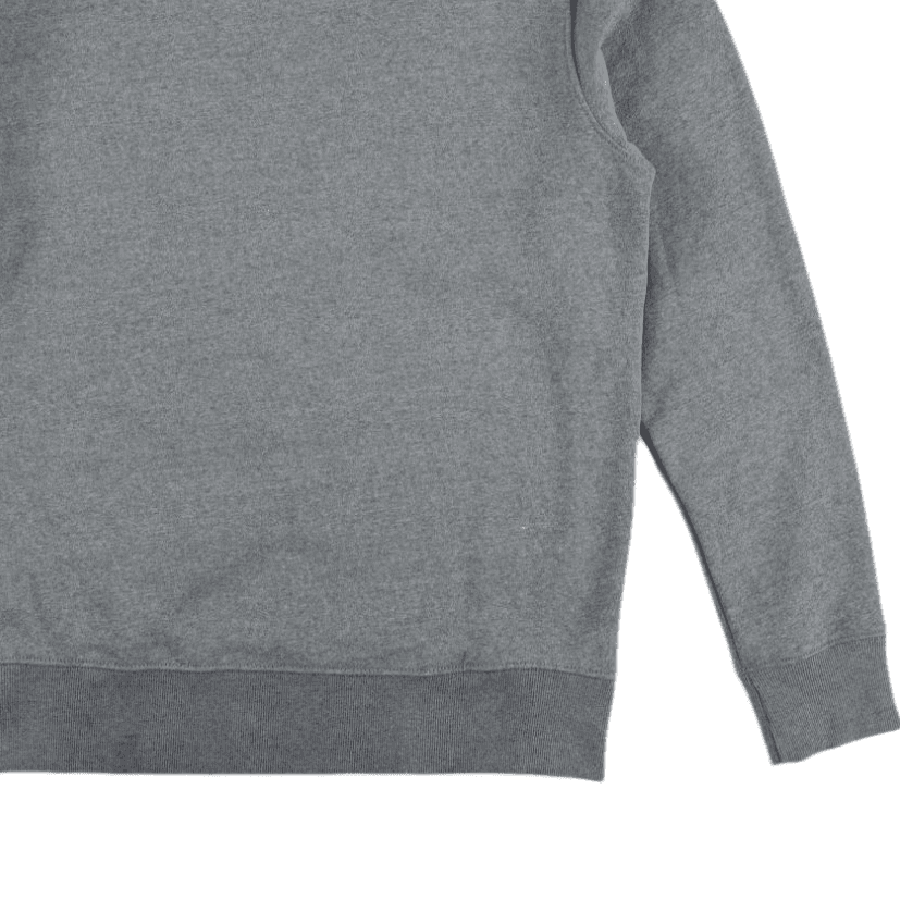 THE NORTH FACE U Logo Pullover Crew Sweatshirt Gray