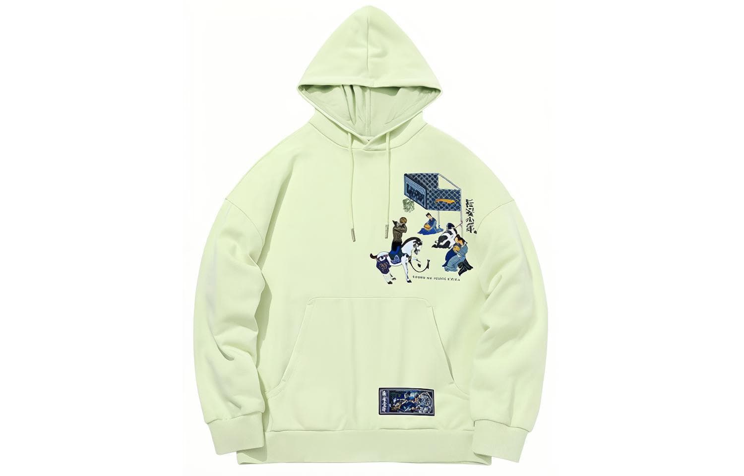 Li Ning Sweatshirt Fruit Pink Green