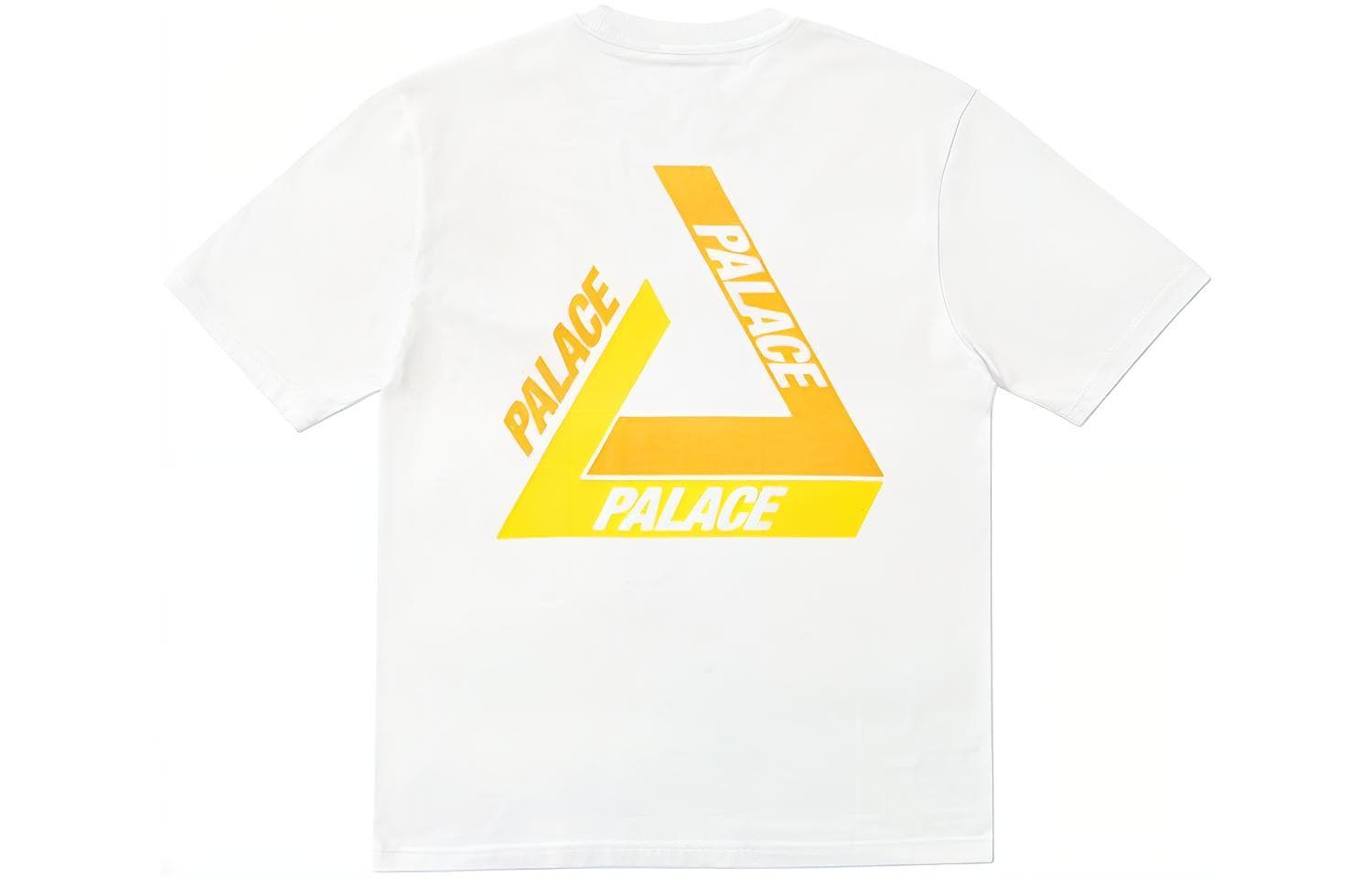 Palace TriShadow logoprint Tshirt White