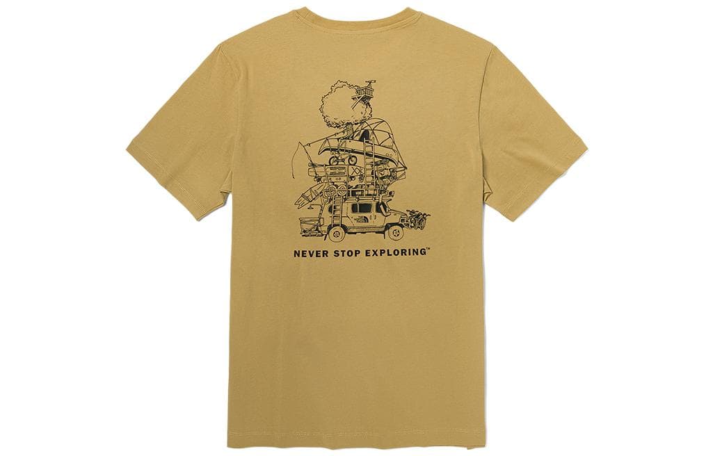 THE NORTH FACE Camping T Shirt Khaki