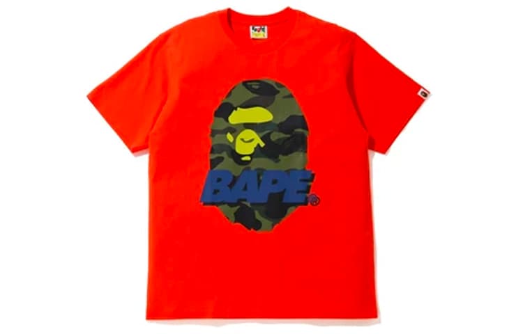 Bape #2 Tee FW20 Red