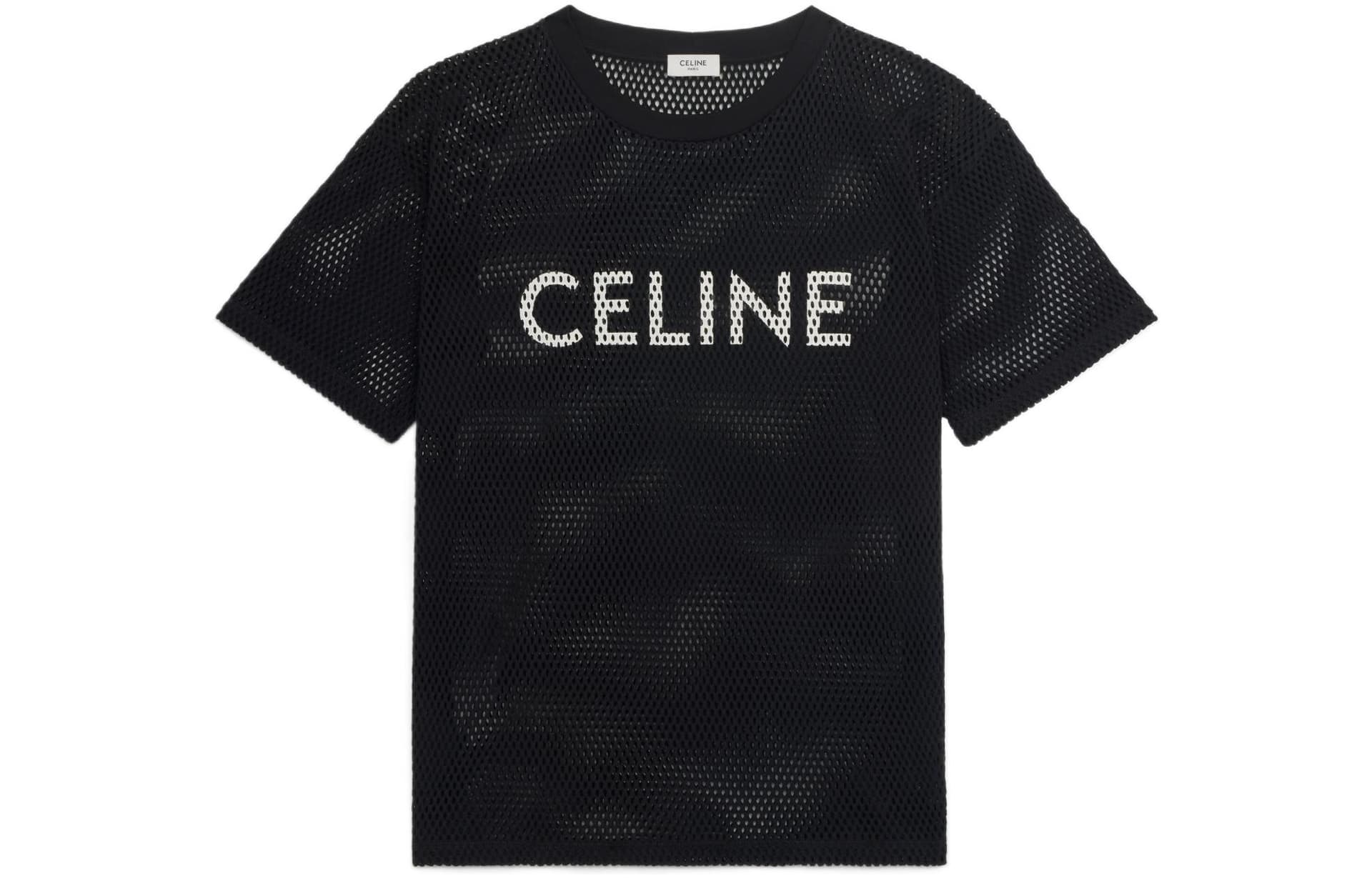 CELINE SS22 T Shirt Black Black