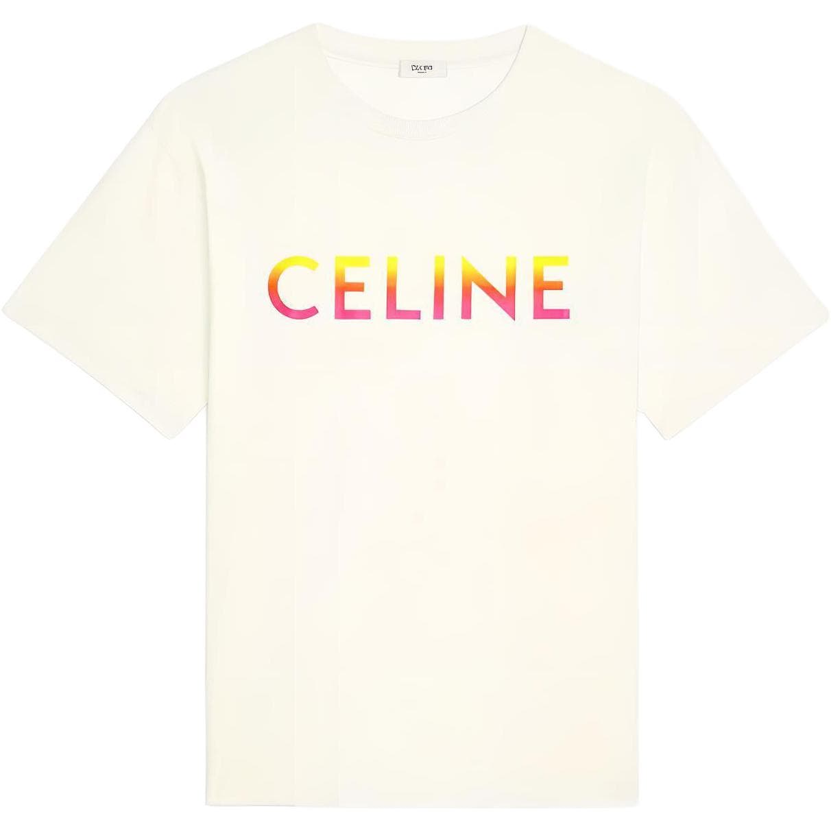 CELINE FW22 T Shirt Light Umber Light Umber