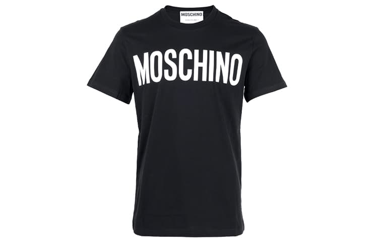 Moschino Logo Printed Crewneck TShirt