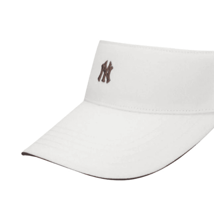 MLB Original Design Cotton, Polyester Sun Protection Hats White