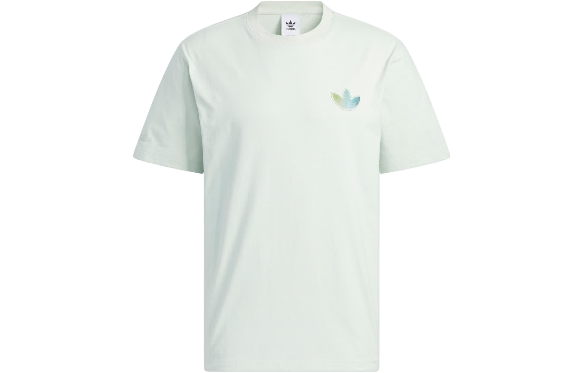 Adidas Originals T Shirt Linen Green