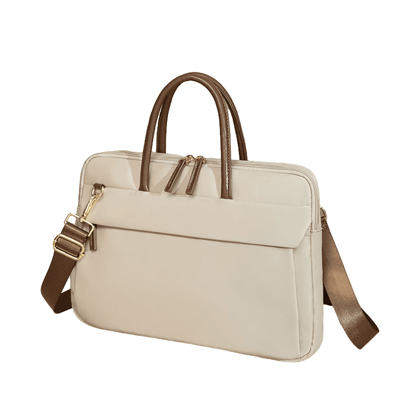 PAYOT Oxford Laptop Bag Apricot/Black