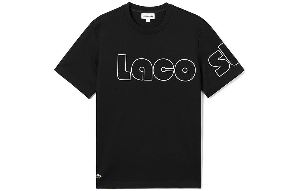 LACOSTE TShirts Crew Neck Moderate Straight Fit