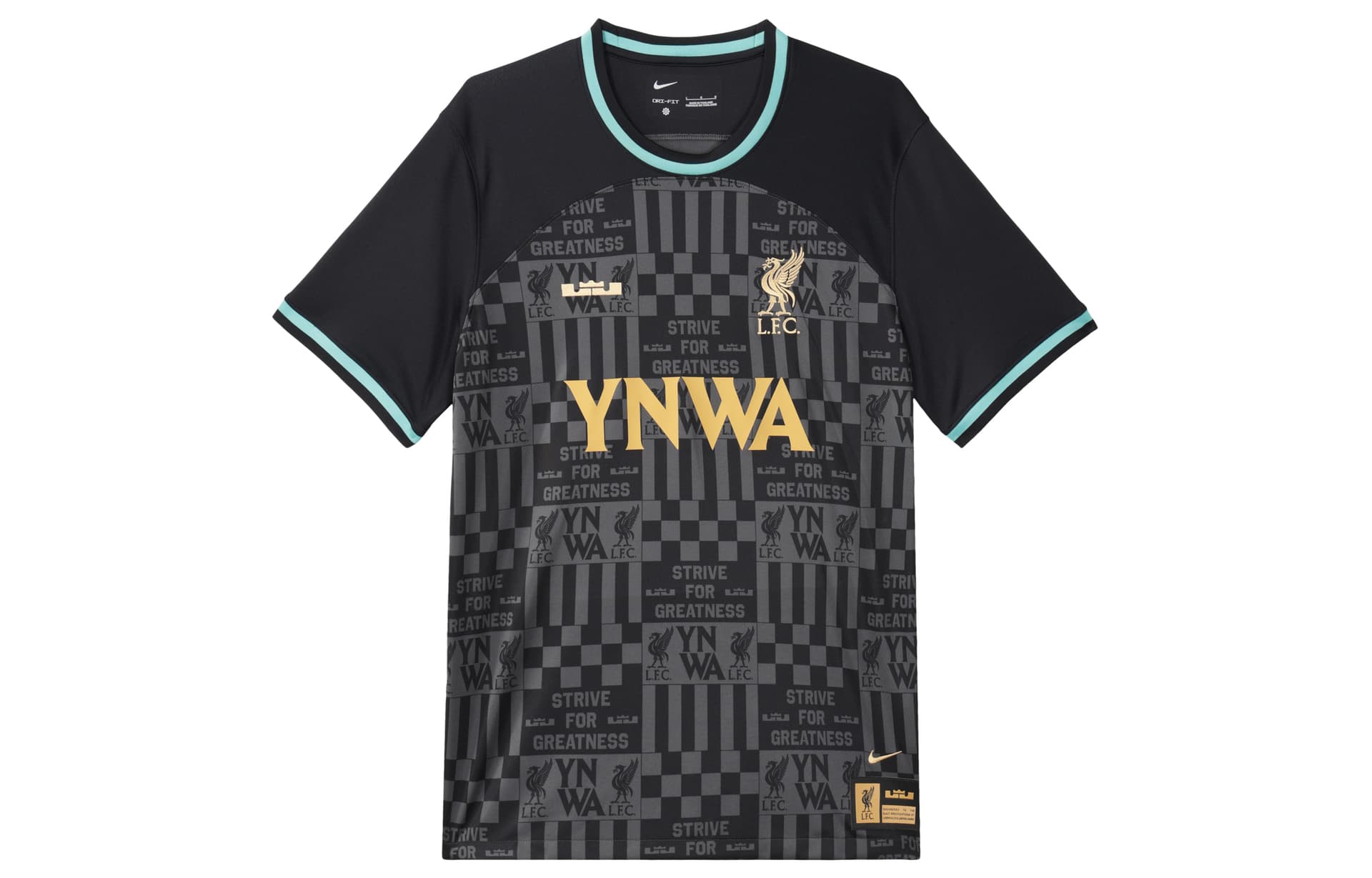 Nike LeBron X Liverpool Fc Stadium Nike DriFIT Replica Soccer Jersey
