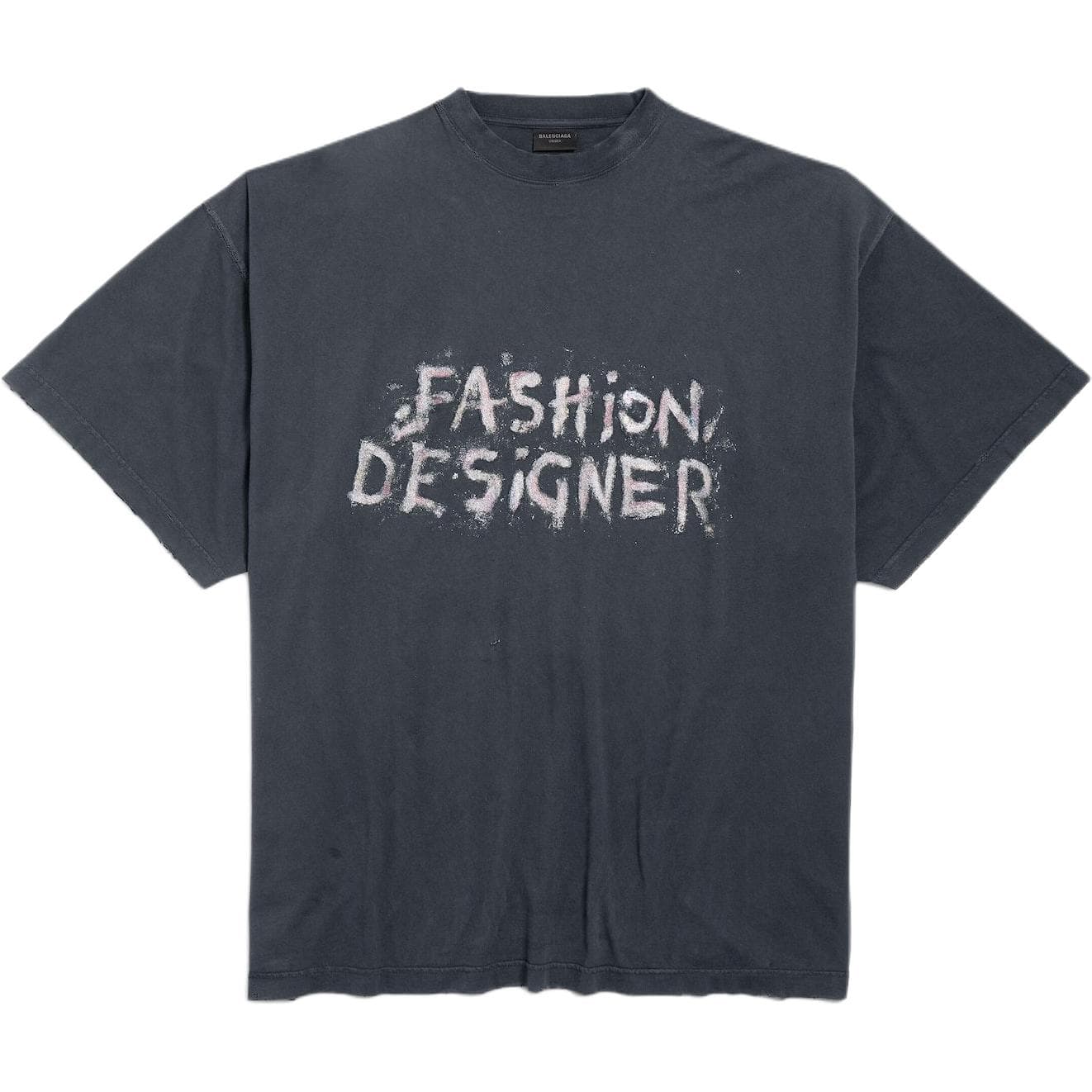Balenciaga Designer Print Oversized T Shirt