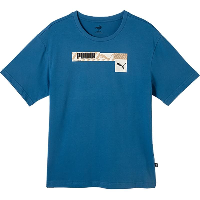 PUMA Sports Life Collection T Shirt Blue