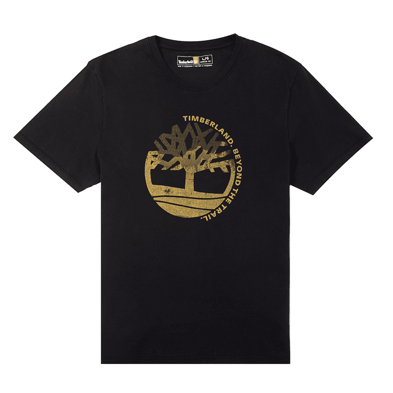 Timberland SS25 T Shirt Black